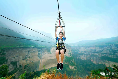 云雾亲吻的秘境——林州太行大峡谷云中客居